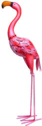 Artool Decoratiune gradina, metalica, flamingo, 14x24x65 cm (8090674)