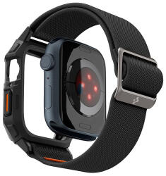Spigen - Lite Fit " Pro" - Apple Watch 4 / 5 / 6 / SE / SE 2 / 7 / 8 / 9 (44 / 45 mm) - matt fekete (KF2319326)