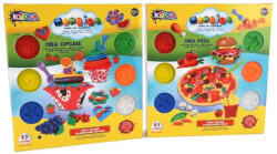 Globo Set plastilina Globo Kidea, pizza sau prajituri