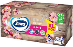 Zewa Deluxe dobozos papírzsebkendő - 3 rétegű 150db