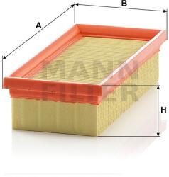 Mann Filter C 2039 Levegőszűrő, C2039