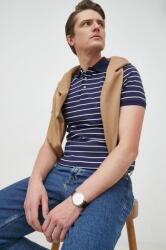 Ralph Lauren pamut póló sötétkék, mintás - sötétkék XXL