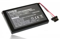 VHBW GPS csere akkumulátor Navigon LIN3740011040008007, LIN3740011038020033 - 700 mAh, 3, 7 V (WB-800102571)
