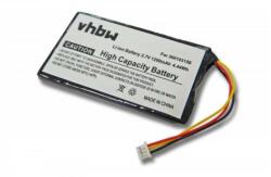 VHBW GPS csere akkumulátor a TomTom 360103150-hez - 1200mAh, 3, 7V (WB-800103548)