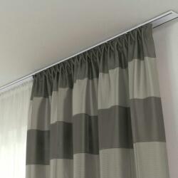 Fedecor New Slim Line - Komplett Függönysín 2 Soros Szett 500cm, Fehér (500S02F)