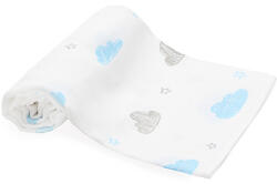Scamp Tetra Textil pelenka szett (5db) - Fehér alapon kék felhők