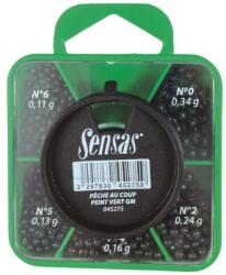 SENSAS Sörét ólom szett green 5 sizes 7-2 (45275) - nextfish