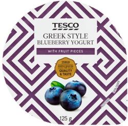 Tesco Greek Style zsíros áfonyás joghurt 125 g