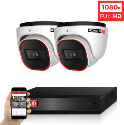 Provision-ISR AHD-23B Dome 2 biztonsági kamerás kamerarendszer Full HD 2MP