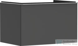Hansgrohe XELU Q 78x57 cm-es 1 fiókos fali szekrény pulthoz, króm fogantyúval, matt gyémántszürke 54055000 (54055000)