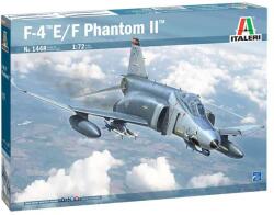 Italeri F-4E/F Phantom 1: 72 makett repülő (1448S) (1448S)