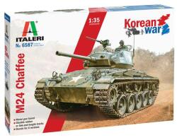 Italeri M24 Chaffee Korean War 1: 35 makett harcjármű (6587s) (6587s)