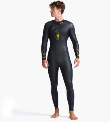 2XU - costum neopren P: 1 Propel Wetsuit pentru barbati - negru portocaliu (MW4991c-BLKABN-L)