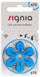 Signia Siemens Signia 675 Hallókészülék Elem x 6 db (SS-675-B6)