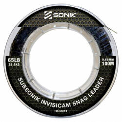 Sonik Subsonik Invisicam Snag Leader 100 M 55lbs (0, 60) (e-snrc0050)