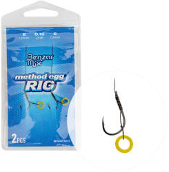 EnergoTeam Benzár Braided Method Egg Rig 8 (e-42878008)