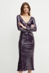 Bardot ruha VERONA lila, midi, testhezálló, 58859DB - lila L