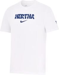 Nike Hertha BSC Crest T-Shirt Rövid ujjú póló fz2845-100 Méret S