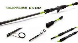 Mustad Vantage Evoq Spin 6'6" L 2sec 198cm 2g - 8g (e-m1060198)