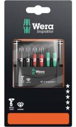 Wera BIT készlet, Torx, kereszthornyú PH, PZ 6 részes készlet Wera Mini-Check IMP DC 05073890001