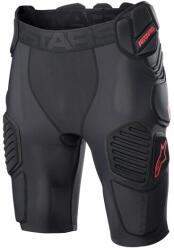 Alpinestars Bionic Pro pantaloni scurți de motocross negru și roșu (AIM160-484)
