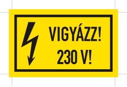 Matrica | VIGYÁZZ! 230V!