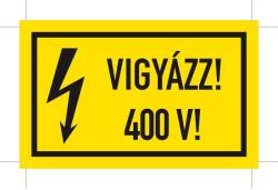  Matrica | VIGYÁZZ! 400V!