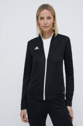 Adidas edzős pulóver Entrada 22 fekete, női, sima, H57525 - fekete M