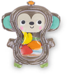 Bright Starts Hungry Monkey vízzel tölthető interaktív bébi játszószőnyeg 41 x 35 cm 0hó+ - babastar