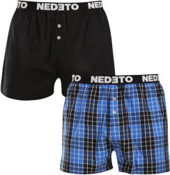 Nedeto 2PACK Boxeri largi bărbați Nedeto multicolori (2NTC007) 3XL (178955)