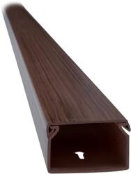 ELMARK Canal cablu PVC 2m 25x25 CT2 Nuc Inchis, Elmark, 5622525DW (5622525DW)