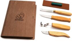 BeaverCraft Set de sculptura in lemn, in cutie BeaverCraft S43book, 6 piese (BVRCS43book)