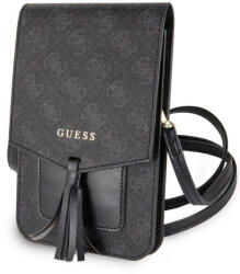 GUESS Universal Phone Bag 4G Wallet max 6.7' táska (GUWBSQGBK) fekete