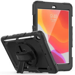 Tech-Protect Solid 360 iPad 7/8 10.2 (2019/2020) ütésálló hátlap, tok, fekete