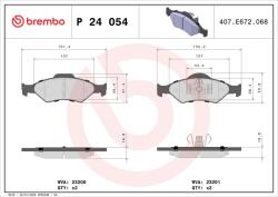 BREMBO BRE-P24054