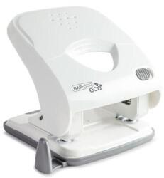 Rapesco Lyukasztó, kétlyukú, 30 lap, könnyített lyukasztás, RAPESCO "ECO X5", fehér (1524) - tonerpiac