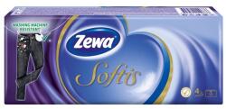 Zewa Papír zsebkendő, 4 rétegű, 10x9 db, ZEWA "Softis", classic (53717) - tonerpiac