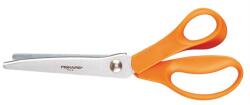 Fiskars Olló, cikkcakk, 23 cm, FISKARS "Classic", narancssárga (1005130) - tonerpiac