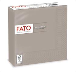 FATO Szalvéta, 1/4 hajtogatott, 33x33cm, FATO "Smart Table", galambszürke, 50db/cs (82623600) - tonerpiac