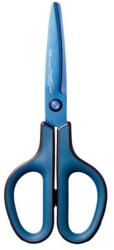  Olló, általános, 17, 5 cm, PLUS "Fitcut Curve Premium", diplomatakék (35057) - tonerpiac