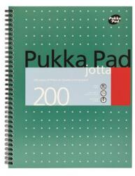 Pukka Pad Spirálfüzet, A4+, vonalas, 100 lap, PUKKA PAD, "Metallic Jotta (JM018-LINED)