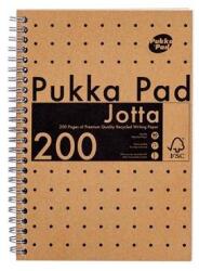 Pukka Pad Spirálfüzet, A5, vonalas, 100 lap, PUKKA PAD "Jotta Kraft (9567-KRA)