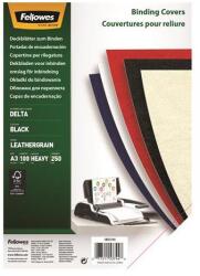 Fellowes Hátlap, A3, 250 g, matt, FELLOWES "Delta", fekete, 100 db (5374401) - tonerpiac