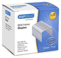 Rapesco Tűzőkapocs, 923/14, horganyzott, RAPESCO, 1000db/doboz (S92314Z3) - tonerpiac
