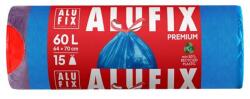 Alufix Szemeteszsák, zárószalagos, 60 l, 15 db, ALUFIX (MSZ60UNINEW) - tonerpiac