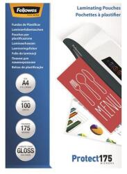 Fellowes Meleglamináló fólia, 175 mikron, A4, fényes, 100 db, FELLOWES (5308703) - tonerpiac