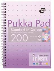 Pukka Pad Spirálfüzet, A5, vonalas, 100 lap, PUKKA PAD "Irlen Jotta Lavender (IRLJOTA5(LAV)) - tonerpiac