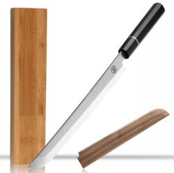 HARAHU Cuțit de Bucătărie SA-21787 pentru Sushi - Maro Închis / Negru KP21787