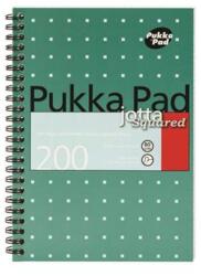 Pukka Pad Spirálfüzet, A5, kockás, 100 lap, PUKKA PAD, "Metallic Jotta (JM021-SQUARED)