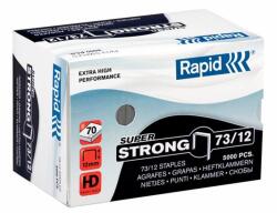 Rapid Tűzőkapocs, 73/12, horganyzott, RAPID "Superstrong", 5000db/doboz (24890800) - tonerpiac
